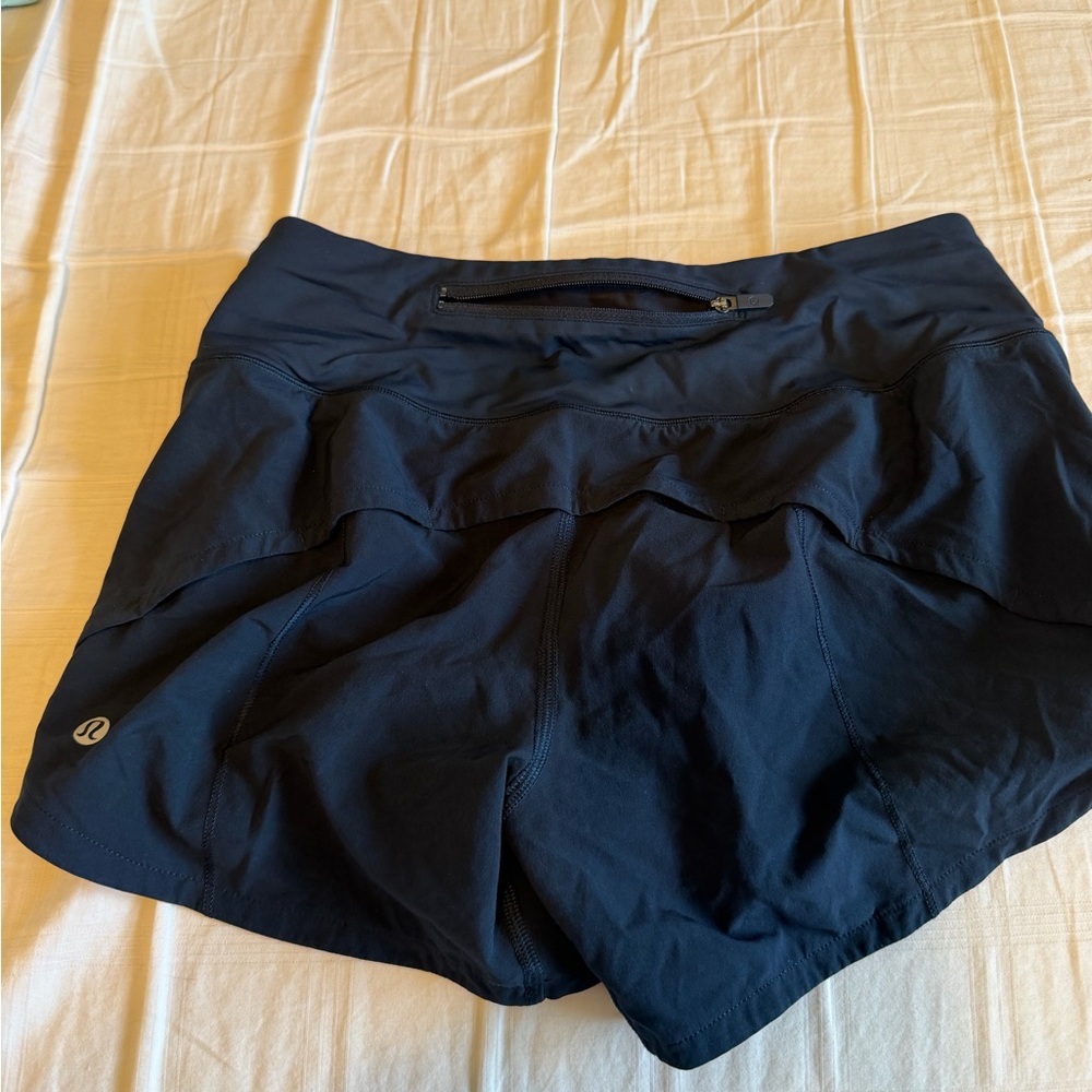 lululemon athletica Navy Blue Athletic Shorts